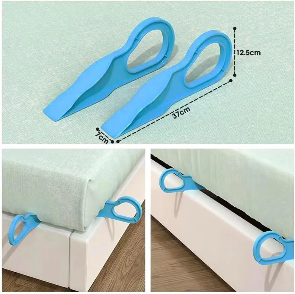 2x Large Wedge Mattress Lifter Ergonomic Lifting Tool Bed Making Handy