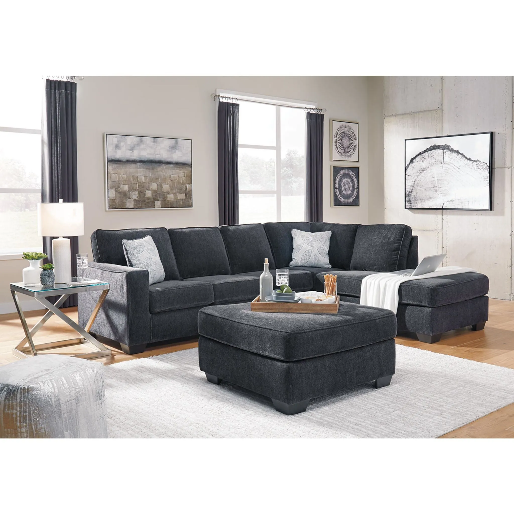 Altari 2 Piece Sleeper Sectional with Chaise