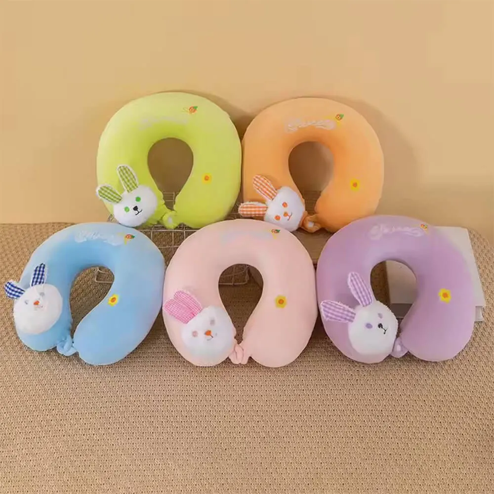 CARTOON RABBIT TRAVEL NECK PILLOW