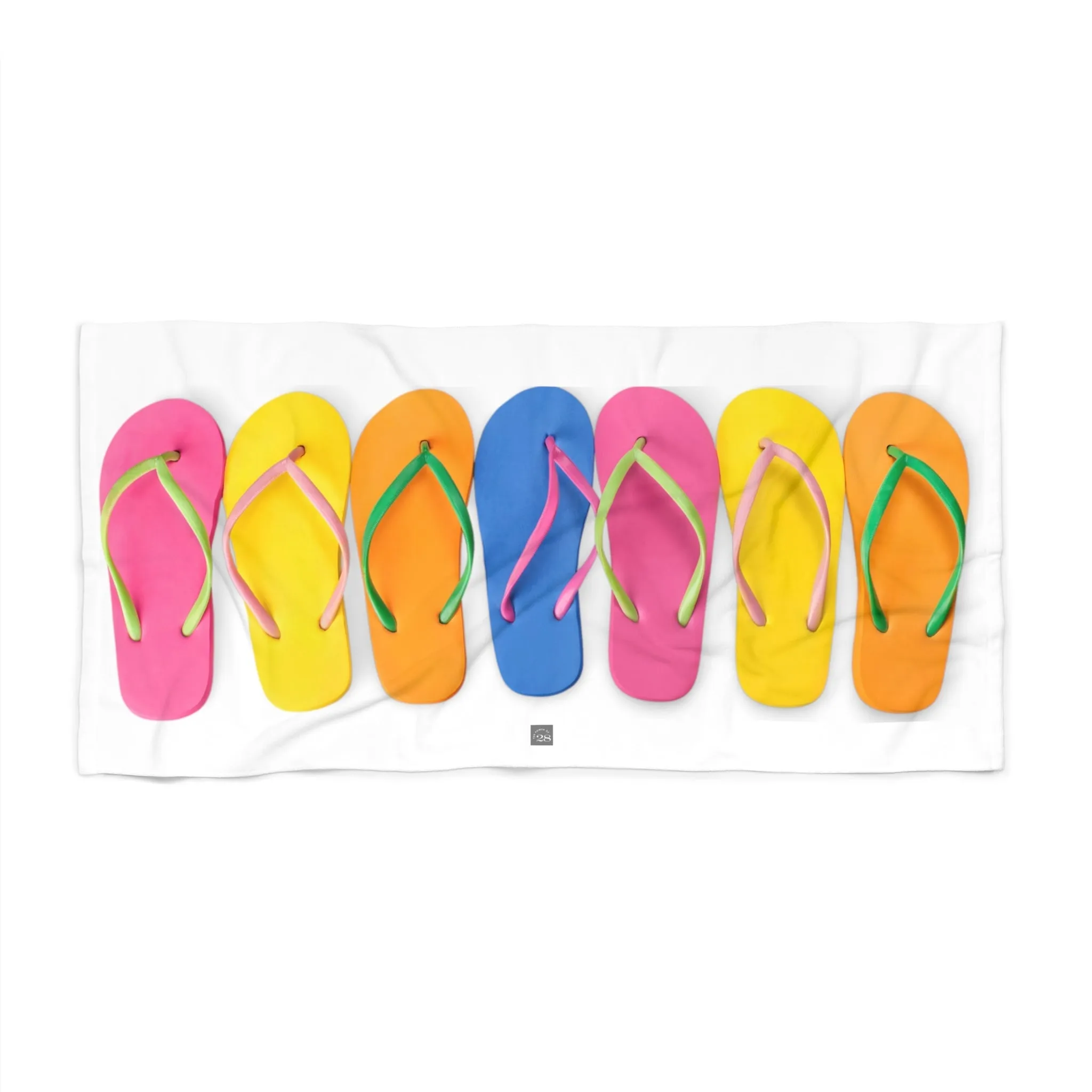 Flip-Flop Beach Towel