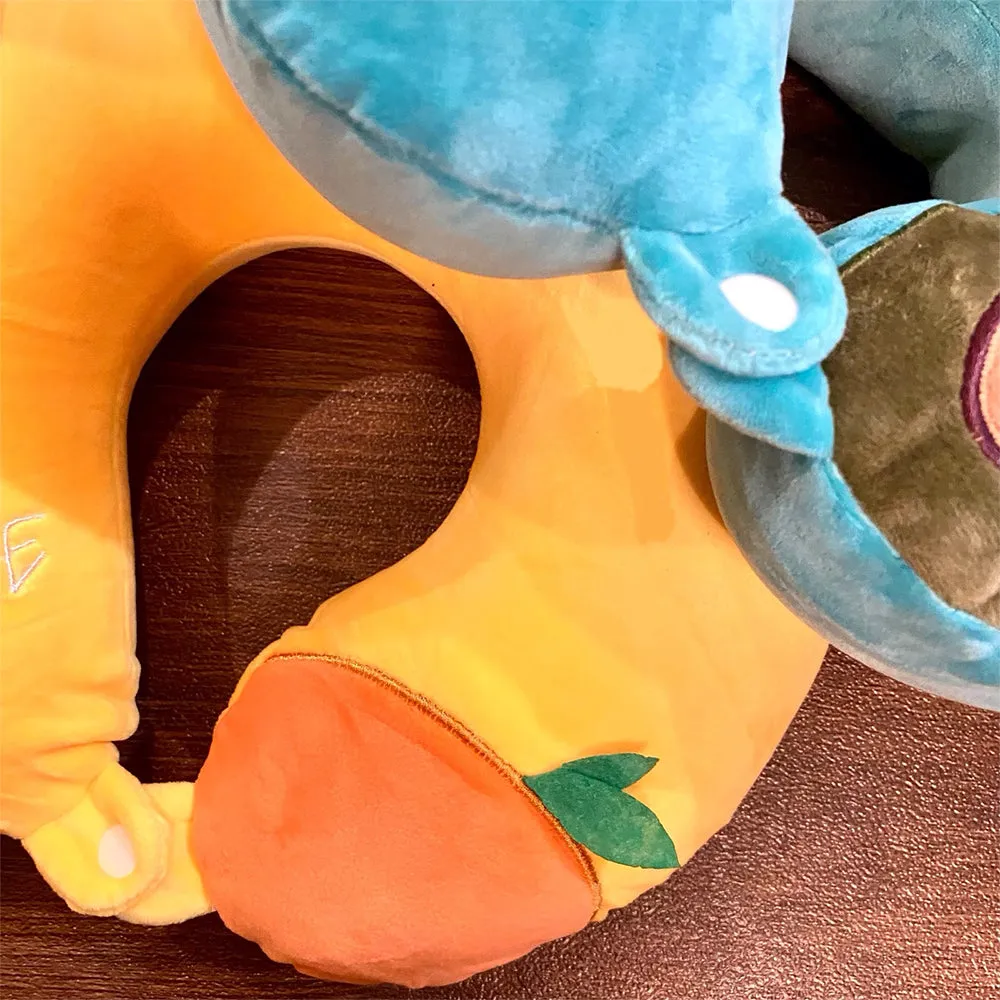 FRUIT PLUSH TRAVEL NECK PILLOW