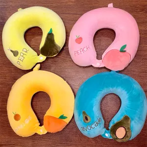 FRUIT PLUSH TRAVEL NECK PILLOW