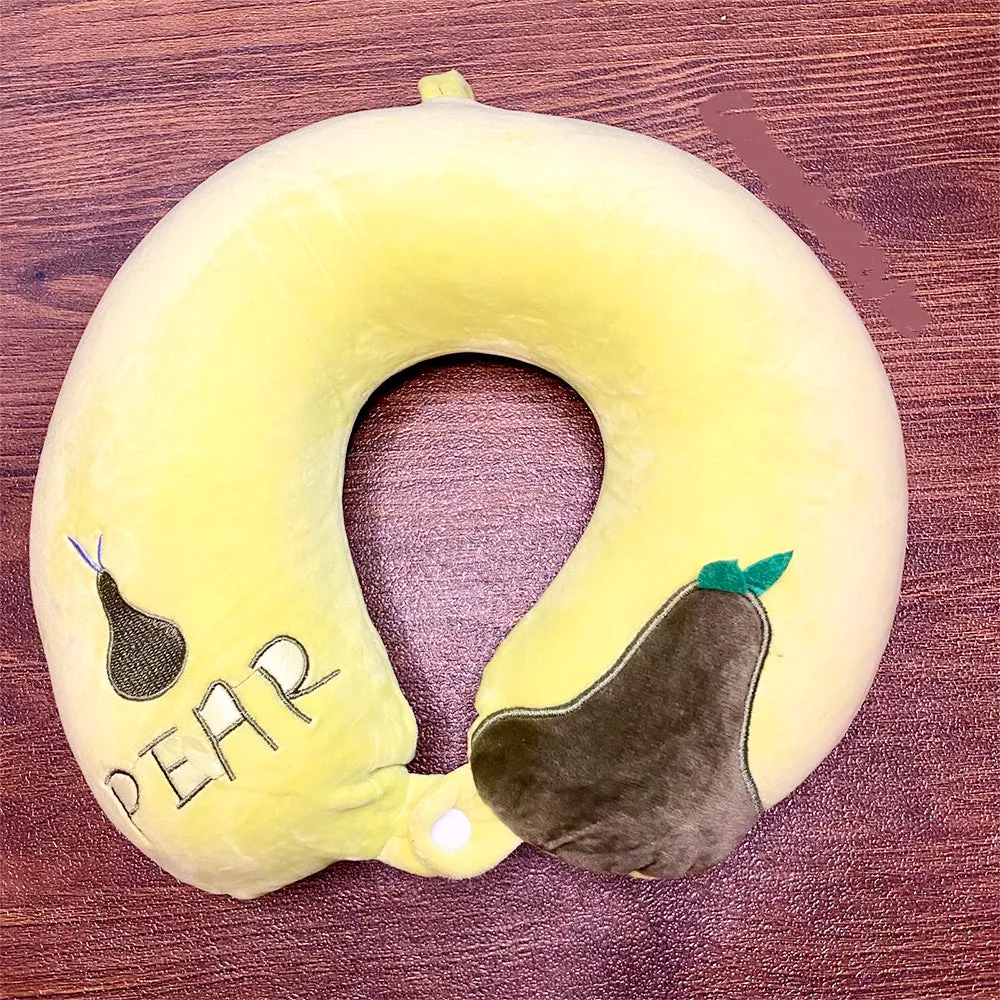 FRUIT PLUSH TRAVEL NECK PILLOW