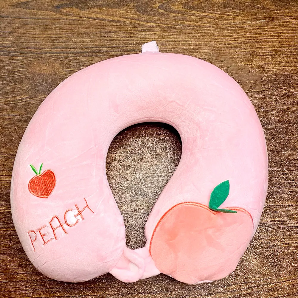 FRUIT PLUSH TRAVEL NECK PILLOW