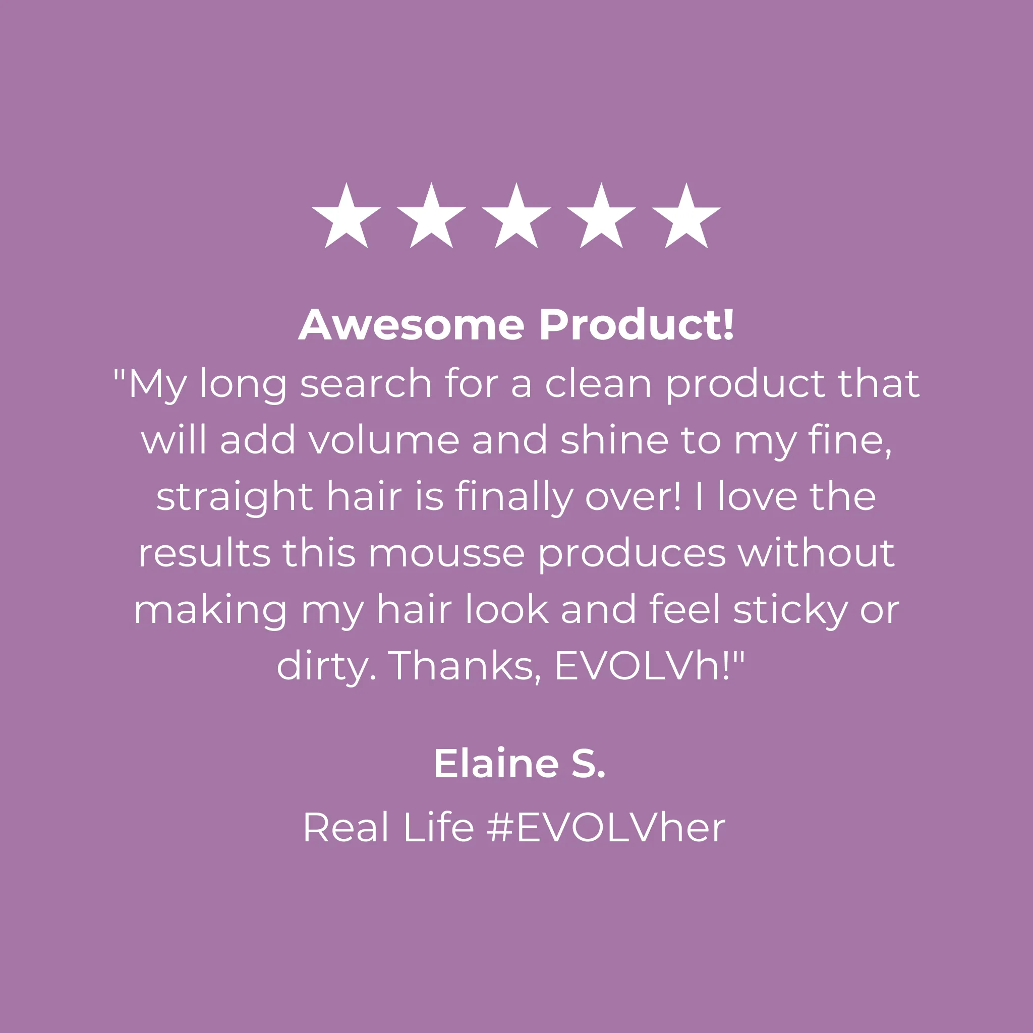 InstaVolume Volumizing Mousse