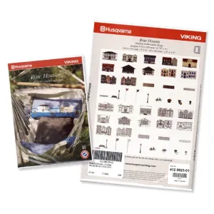 Row Houses End Embroidery CD #85