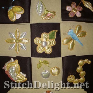 SD0715 Goldwork Applique 1