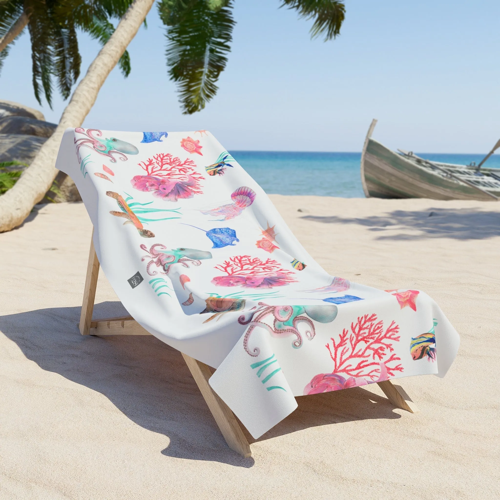 Under Da Sea Beach Towel