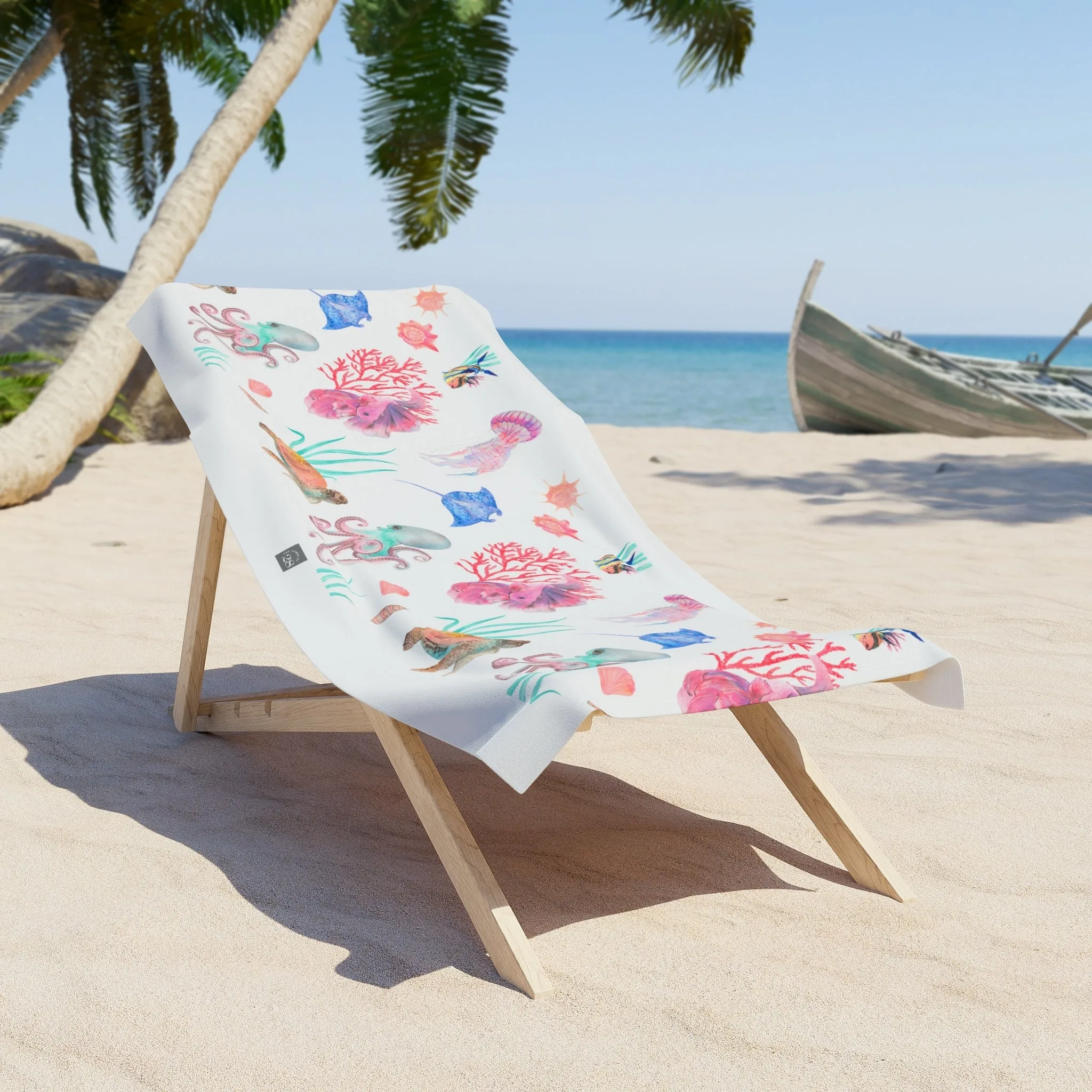 Under Da Sea Beach Towel