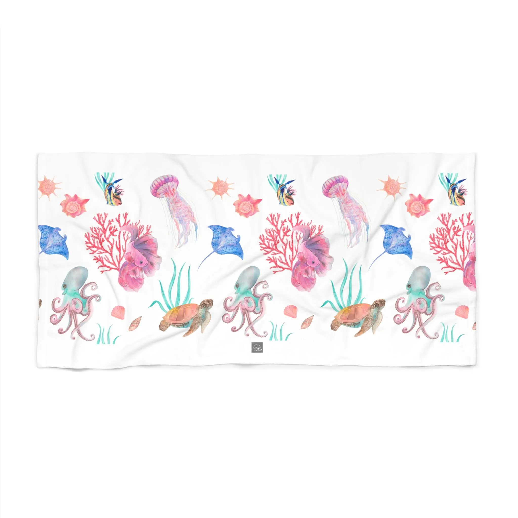 Under Da Sea Beach Towel